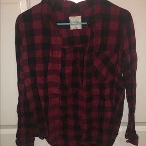 Black and Red Flannel
